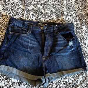 High Rise Cheeky Shorts